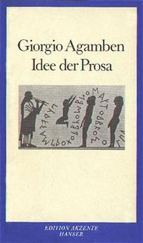 Idee der Prosa