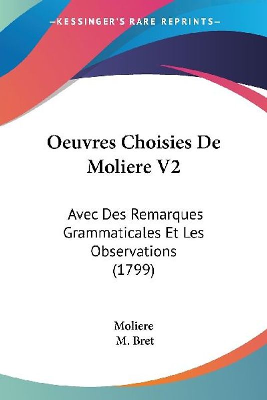Oeuvres Choisies De Moliere V2