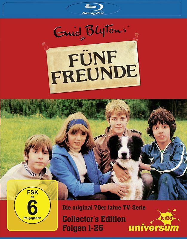 Enid Blyton's Fünf Freunde [Collector's Edition, 3 Discs] Blu-ray Disc