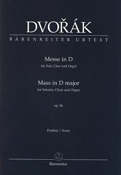 Messe in D op. 86. Für Soli, Chor und Orgel