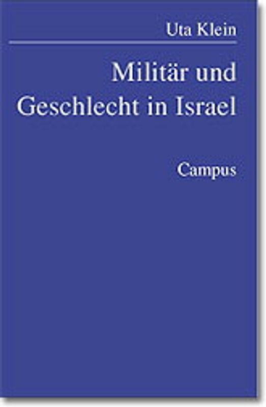 Militär und Geschlecht in Israel
