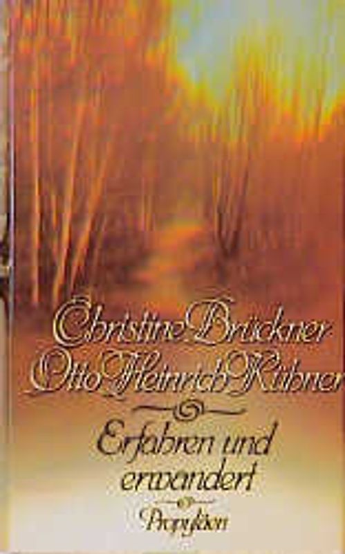 Erfahren und erwandert