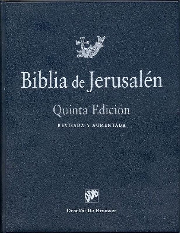 Biblia de Jerusalén : modelo 0