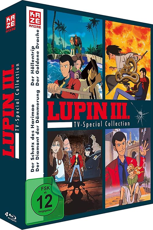 Lupin the Third - TV Special Collection [4 Discs] Blu-ray Disc