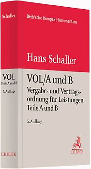 Vergabe- und Vertragsordnung für Leistungen (VOL) - Teile A und B