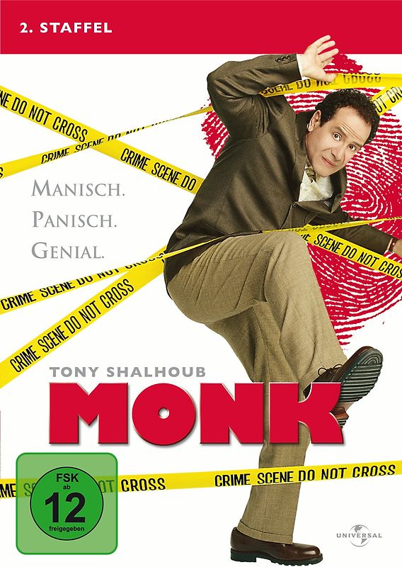 Monk - 2. Staffel [4 DVDs] DVD