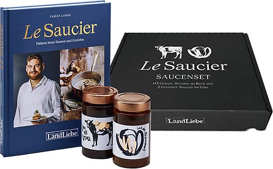 Geschenk-Set: «Le Saucier» und «2 Saucen»