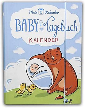Baby Tagebuch für's erste Lebensjahr (blau)