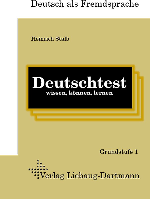 Deutschtest wissen, können, lernen