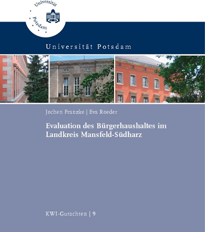 Evaluation des Bürgerhaushaltes im Landkreis Mansfeld-Südharz