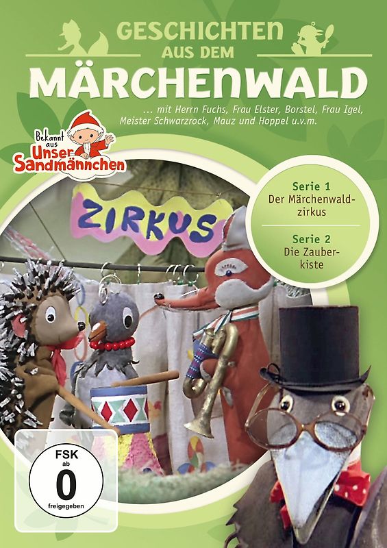 Unser Sandmännchen - Geschichten aus dem Märchenwald: Zirkus DVD