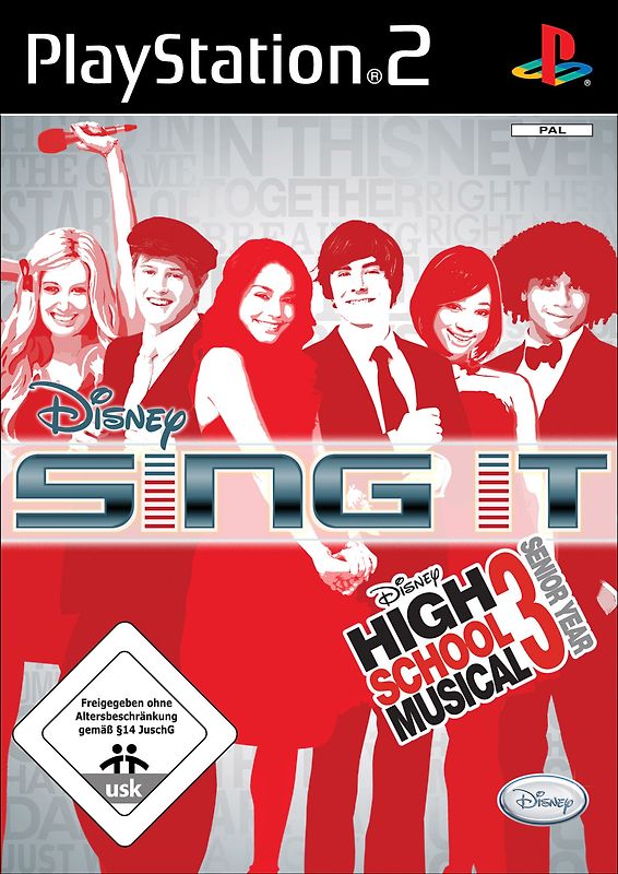 High School Musical 3: Sing it Senior Year PlayStation 2
