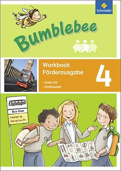 Bumblebee 3 + 4 / Bumblebee - Ausgabe 2013 für das 3. / 4. Schuljahr. Ausgabe 2013 für das 3. / 4. Schuljahr / Workbook Förderausgabe 4 plus Portfolioheft und Pupil's Audio-CD