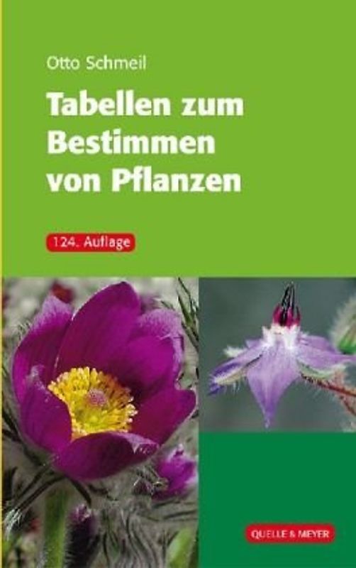 Schmeil, Tabellen zum Bestimmen von Pflanzen