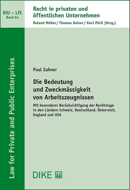 Die Bedeutung und Zweckmässigkeit von Arbeitszeugnissen Liechtenstein