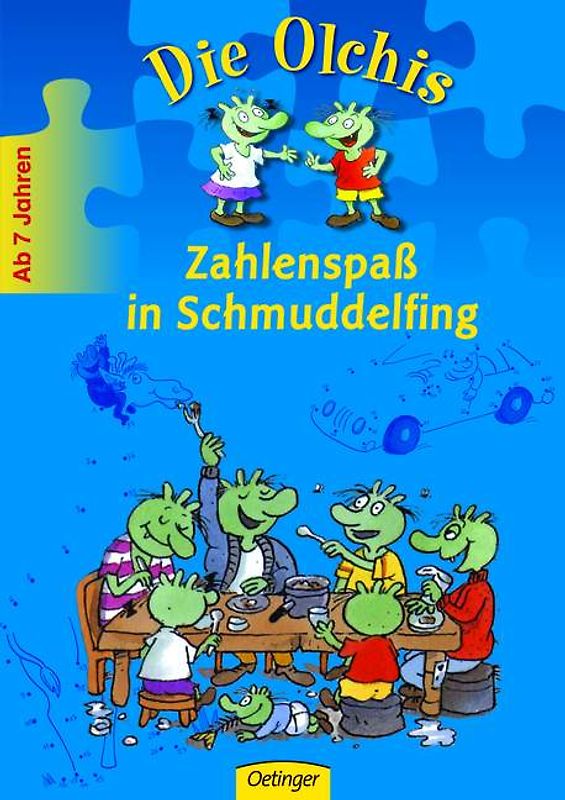 Die Olchis. Zahlenspaß in Schmuddelfing. Beschäftigungsheft