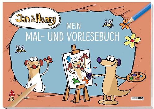 Jan & Henry: Mein Mal- und Vorlesebuch
