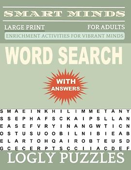 Word Search Book Large Print for Adults: 2400+ words New Fun and Relaxing Puzzles Book for Adults & Seniors with Answers Key