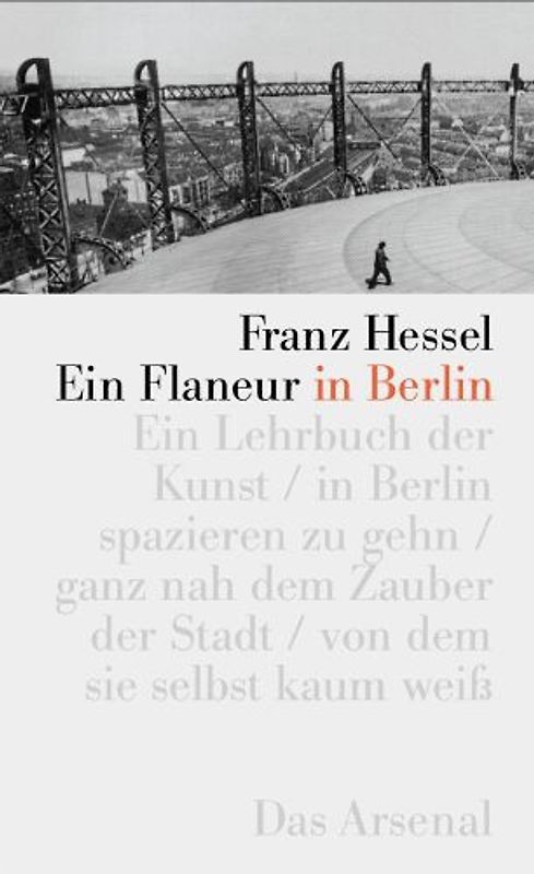 Ein Flaneur in Berlin. Bilderbuch in Worten. Neuausgabe von "Spazieren in Berlin" 1929