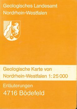 Geologische Karten von Nordrhein-Westfalen 1:25000 / Bödefeld