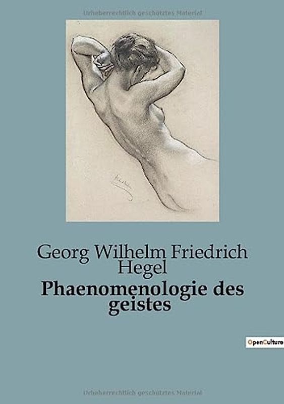 Phaenomenologie des geistes