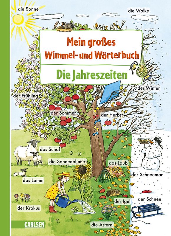 Mein großes Wimmel- und Wörterbuch, Band 6: Die Jahreszeiten