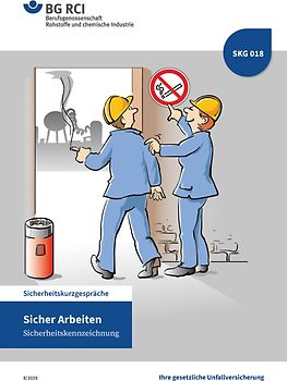 SKG 018 Sicherheitskurzgespräch Sicher Arbeiten - Sicherheitskennzeichnung