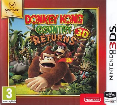 Donkey Kong Country Returns 3D [Nintendo Selects, CH Import] Nintendo 3DS