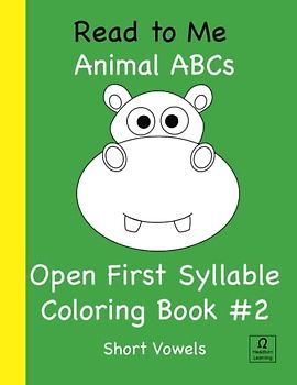 Read to Me Animal ABCs Open First Syllable #2: Short Vowels
