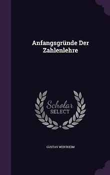 Anfangsgründe Der Zahlenlehre