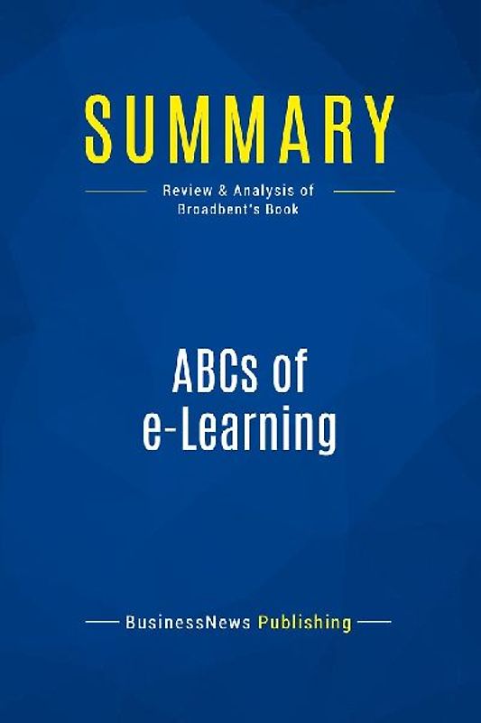 Summary: ABCs of e-Learning
