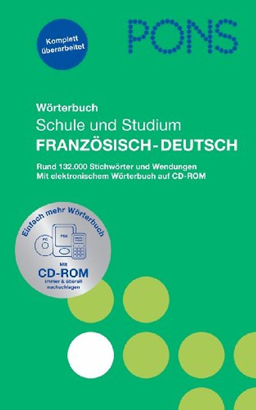 PONS Wörterbuch für Schule und Studium Französisch