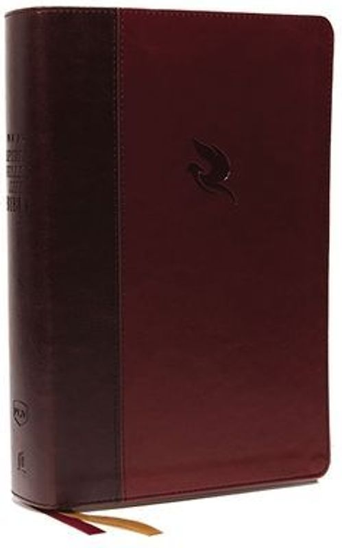 NKJV, Spirit-Filled Life Bible, Third Edition, Imitation Leather, Burgundy, Indexed, Red Letter Edition, Comfort Print