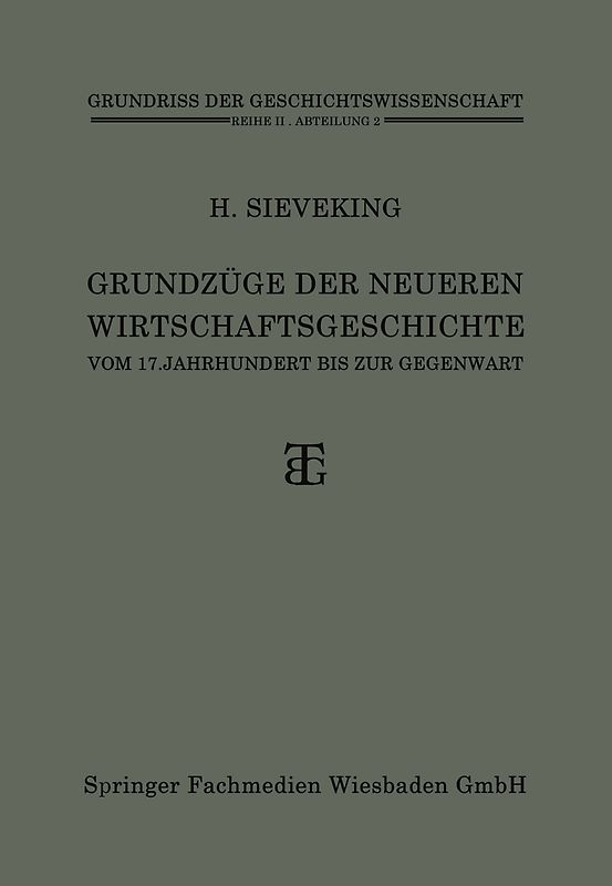 Grundzüge der Neueren Wirtschaftsgeschichte