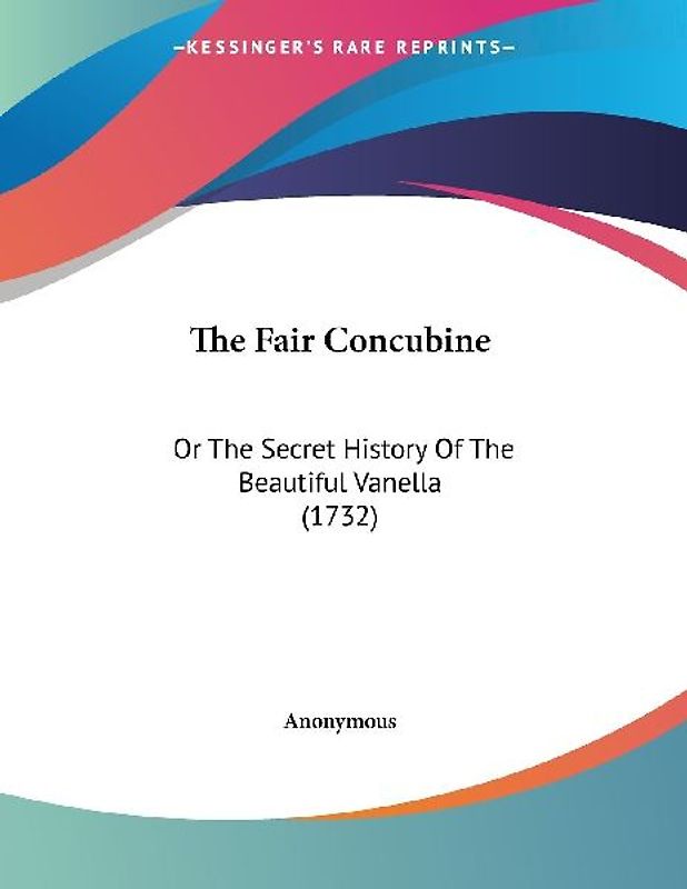 The Fair Concubine