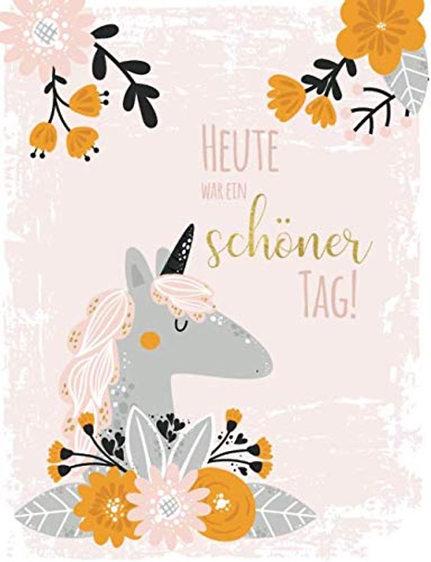 Mein Glückstagebuch: Dankbarkeitstagebuch für Mädchen und Frauen - Platz für Glücksmomente für 1 Jahr - 190 Seiten - ca. 18,9 x 24,6 cm