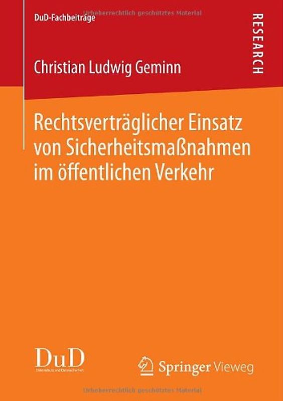 Rechtsverträglicher Einsatz von Sicherheitsmaßnahmen im öffentlichen Verkehr