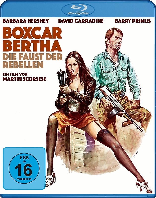 Boxcar Bertha - Die Faust der Rebellen Blu-ray Disc