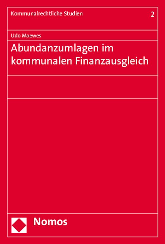 Abundanzumlagen im kommunalen Finanzausgleich