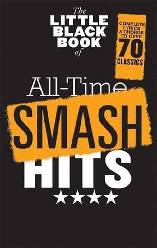 The Little Black Book Of All-Time Smash Hits: Songbook für Gesang, Gitarre: Songbook Text und Akkorde