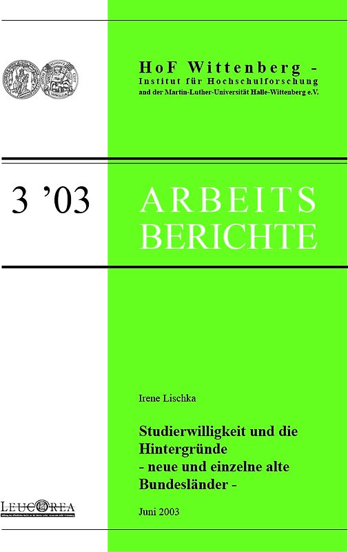 Studierwilligkeit und die Hintergründe