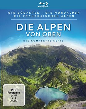 Die Alpen von oben - Gesamtbox Blu-ray Disc