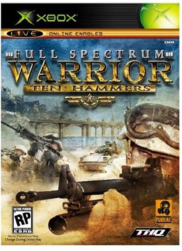 Full Spectrum warrior Ten Hammer - Xbox - US Xbox