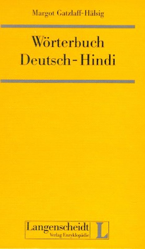 Wörterbuch Deutsch-Hindi