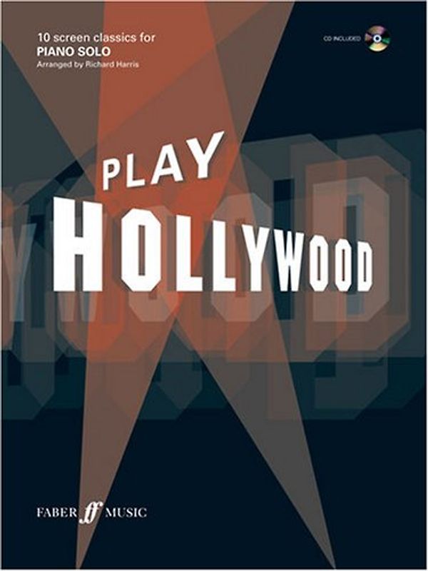 Play Hollywood, piano, w. Audio-CD - Harris, Richard