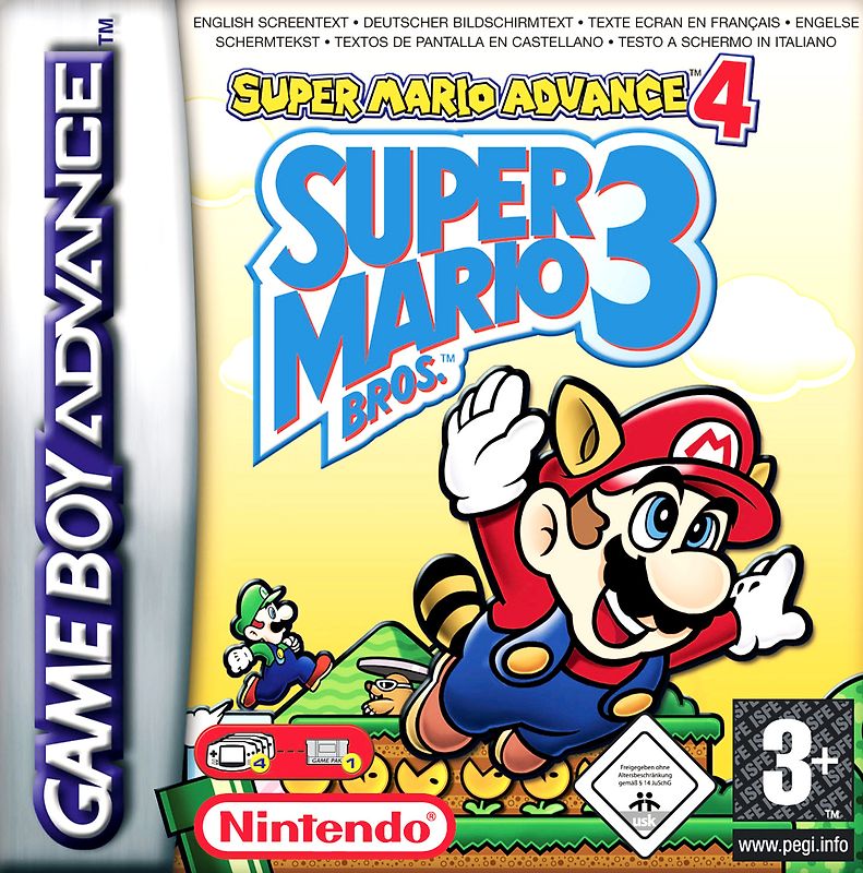 Super Mario Advance 4: Super Mario Bros. 3 Nintendo Game Boy Advance