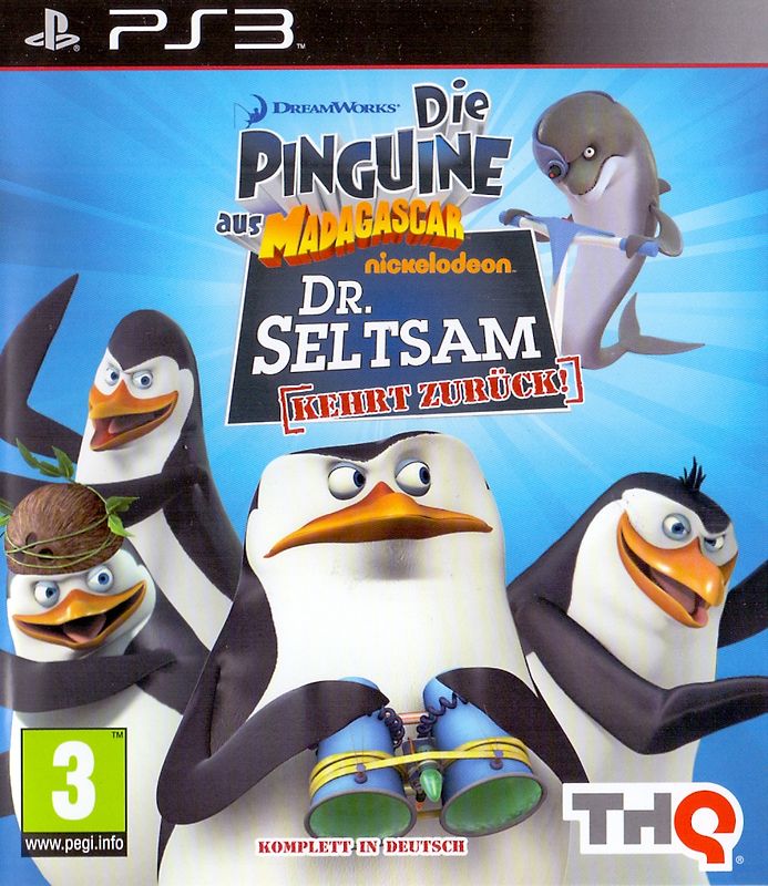 Die Pinguine aus Madagascar: Dr. Seltsam kehrt zurück [Internationale Version] PlayStation 3