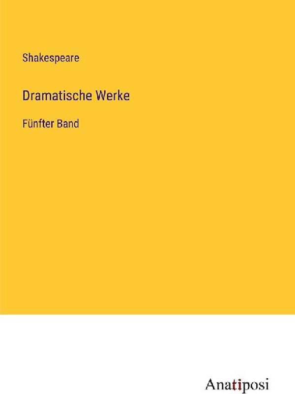 Dramatische Werke