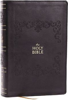 KJV Holy Bible: Personal Size Giant Print, Black Leathersoft, Red Letter, Comfort Print: King James Version