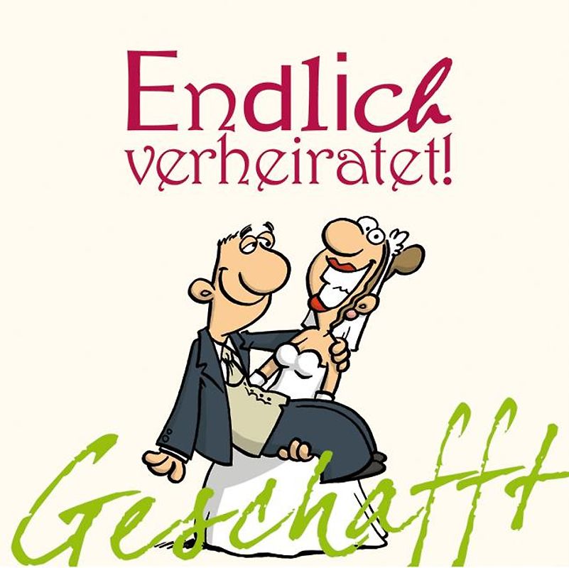 Geschafft! Endlich verheiratet!
